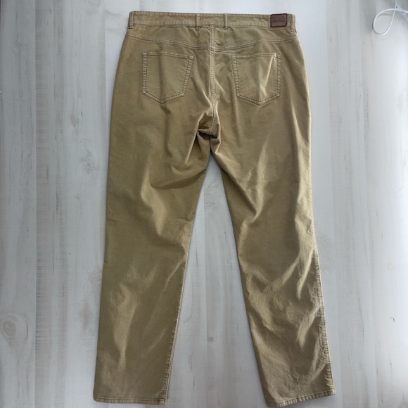 PETER MILLAR men’s corduroy straight pants tan work career casual weekend 38 - Picture 5 of 5
